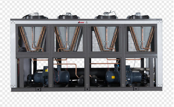 Emerson Solenoid Valve 75HP Air Cooled Screw Chiller untuk Printing dan BOPP Film Lamination Line