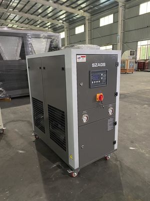 Kompak Air-dingin Chillers 6ton Pendinginan Cepat dengan 19kw Cooling Kapasitas 24/7 Remote Monitoring Eco-Friendly refrigerant