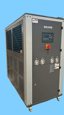 20HP Air Dingin Chiller untuk Pabrik Plastik Bersih Ramah Lingkungan 20Ton Sistem Air Dingin Industri