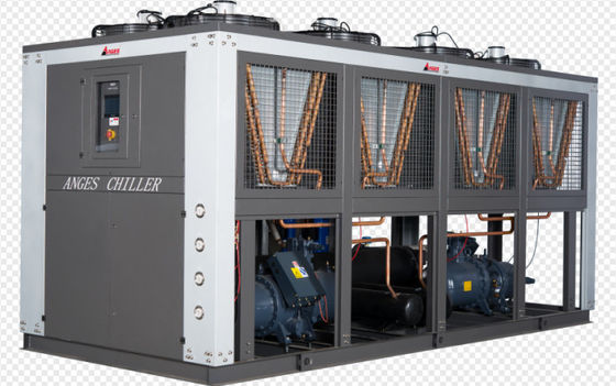 100HP Air Cooled Screw Chiller Industrial Process Water Chillers Untuk Printing Dan BOPP Film Lamination Line