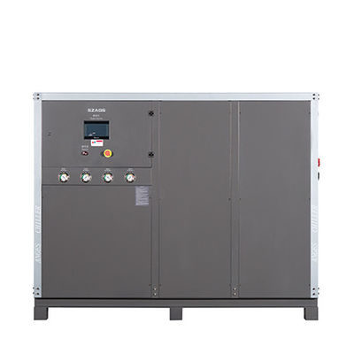 50hp Air-dingin Chiller Tangki air stainless steel dengan Coil Evaporator 165.6kW Untuk pendinginan kimia