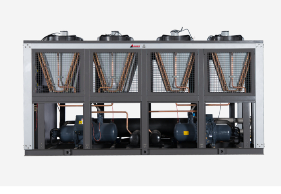 Kapasitas tinggi 470kW pendingin udara scroll chiller untuk proses industri pendinginan air dalam pencetakan dan BOPP film laminasi